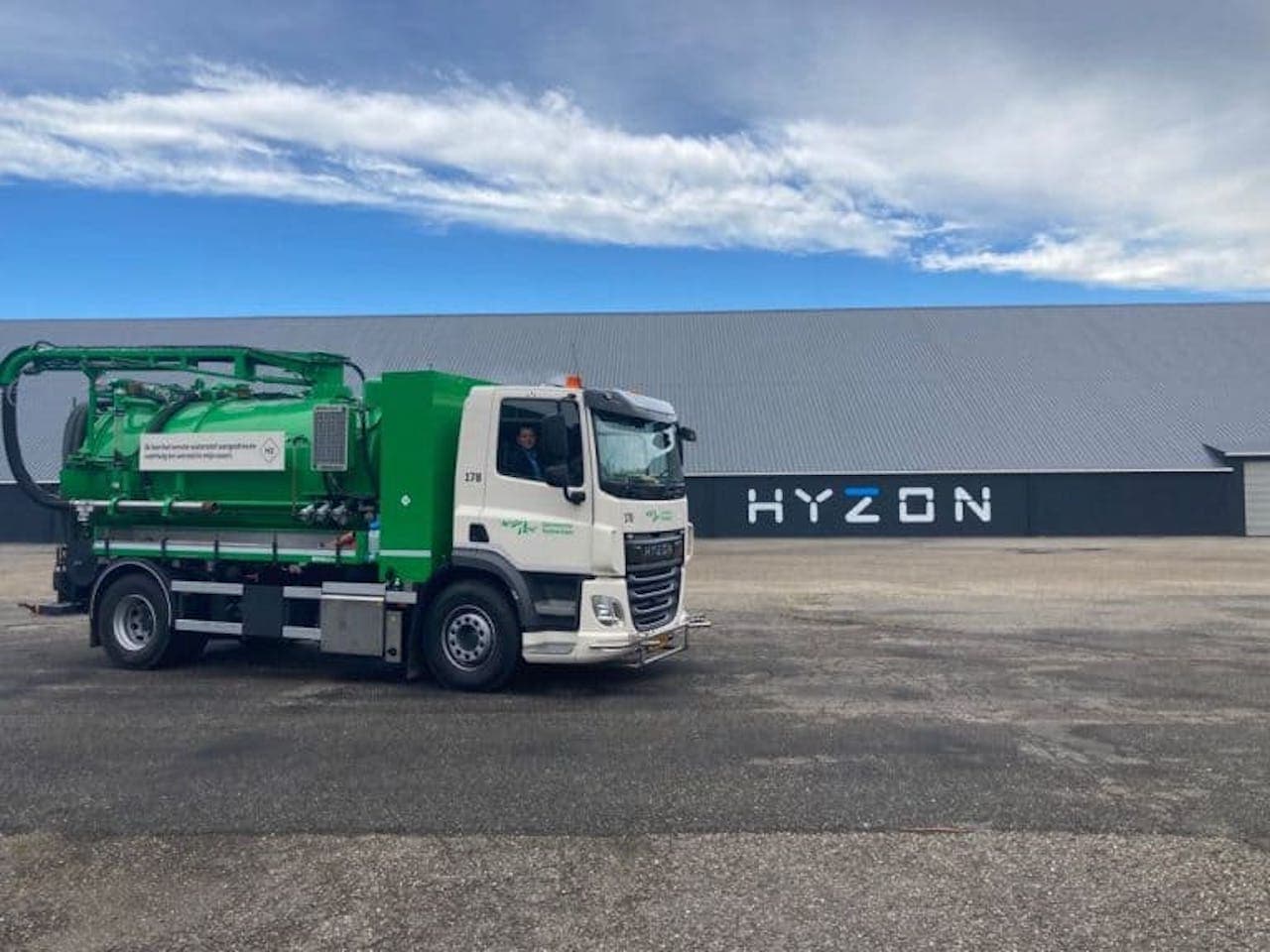 Hyzon Motors: Niederländisches Werk soll bis zu 1.000 Wasserstoff-LKW produzieren