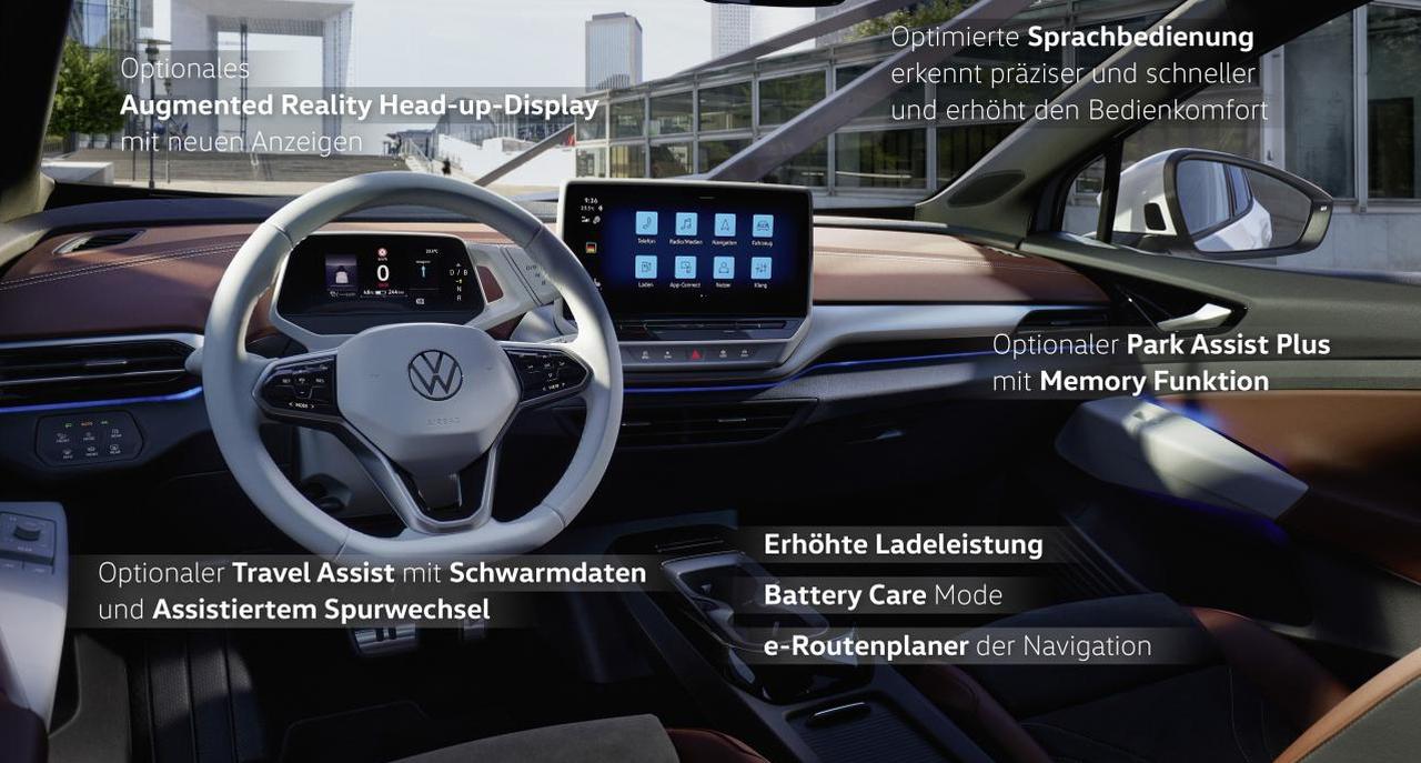 VW ID. Software 3.0 hebt Stromer auf ein neues Level