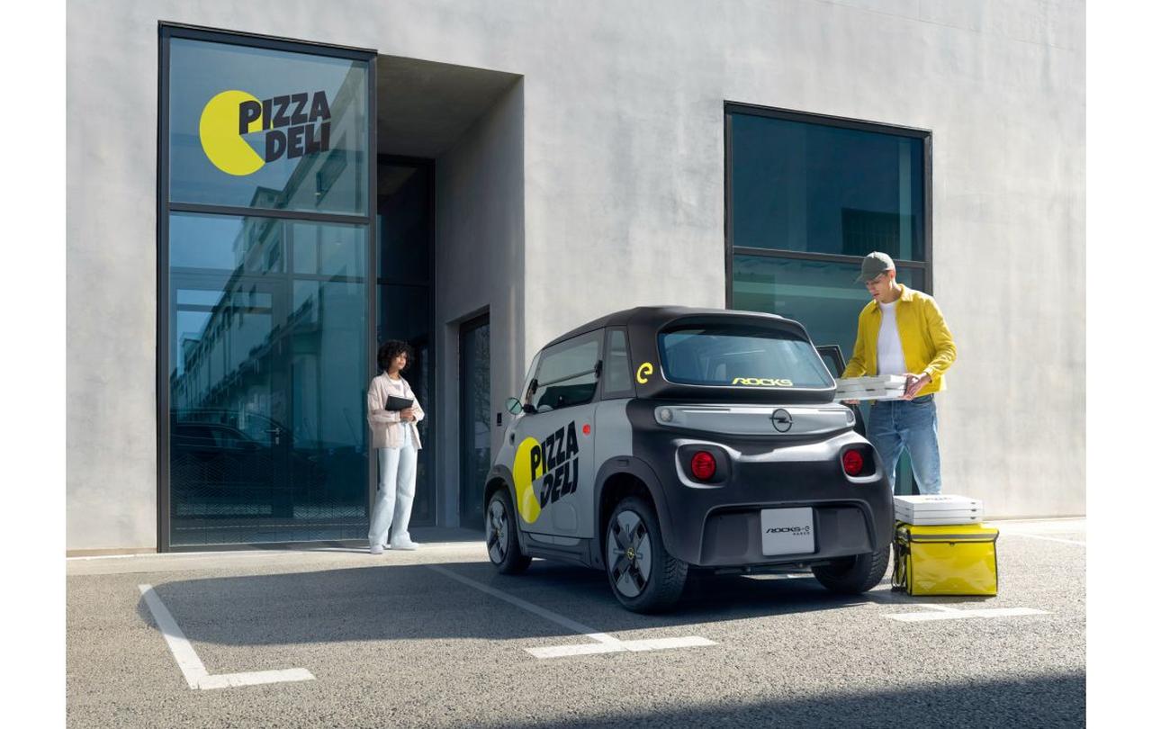 Opel Rocks-e Kargo: Stromer für Pizza und Päckchen