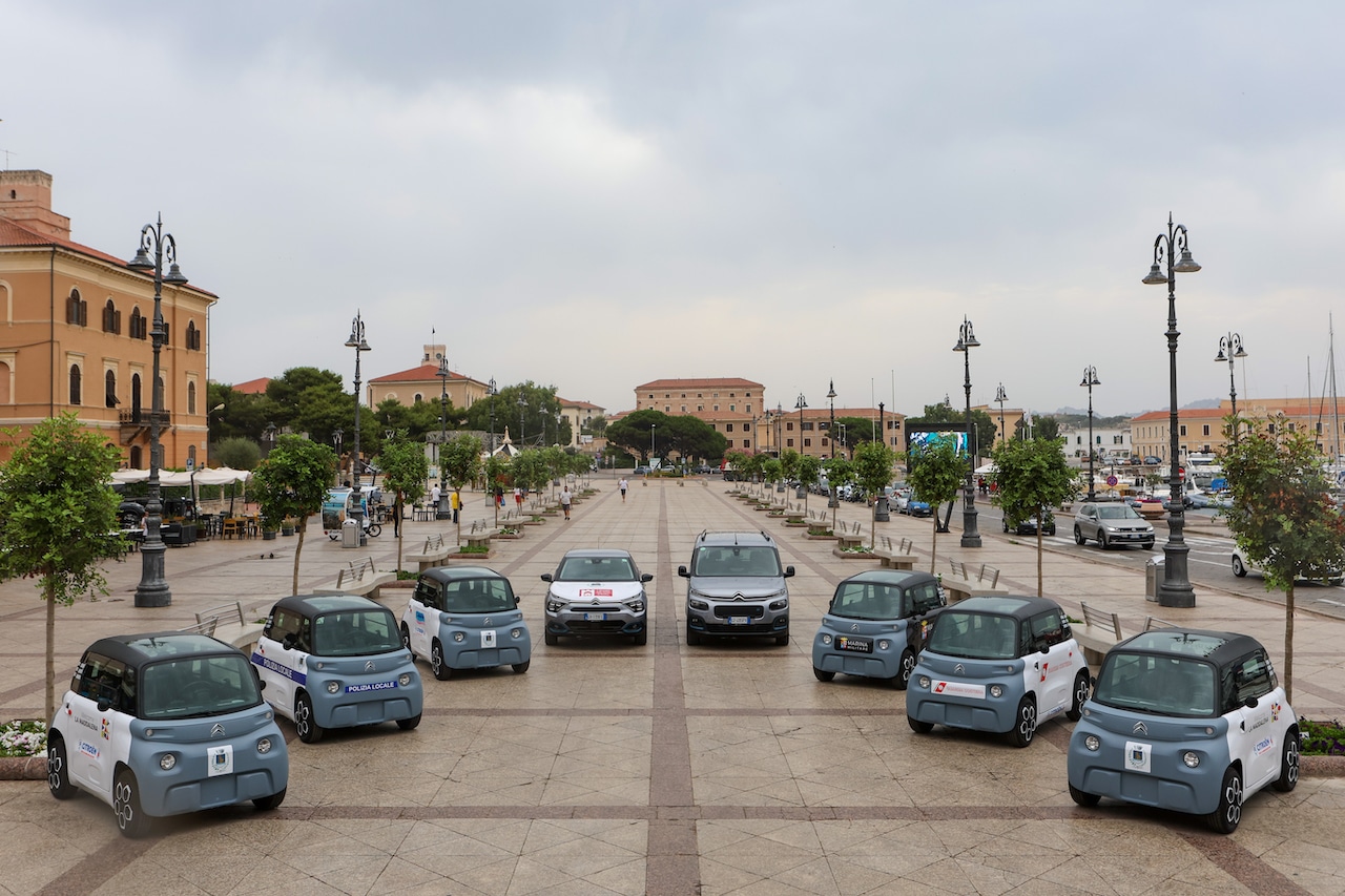 Citroën fördert Elektromobilität auf italienischer Insel La Maddalena
