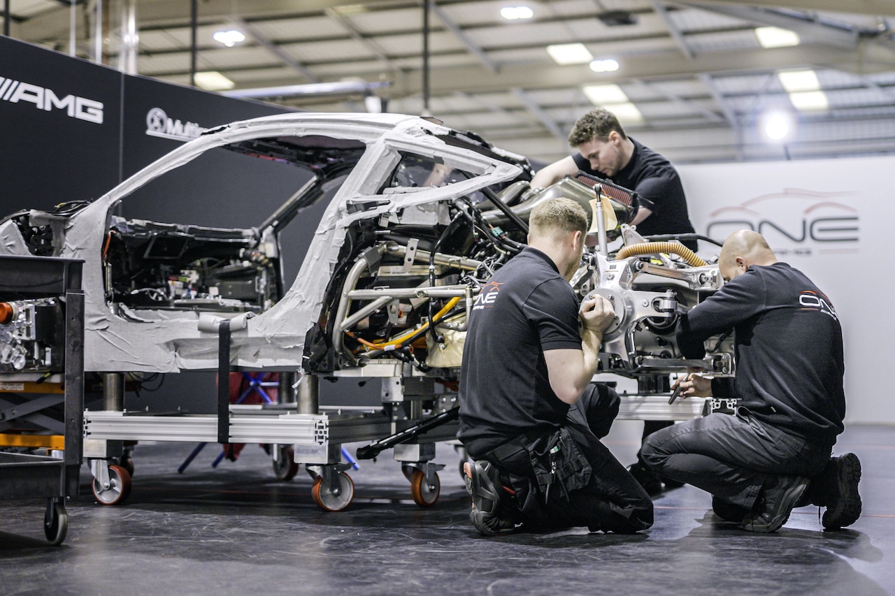 Mercedes startet Produktion des Hypercars AMG ONE
