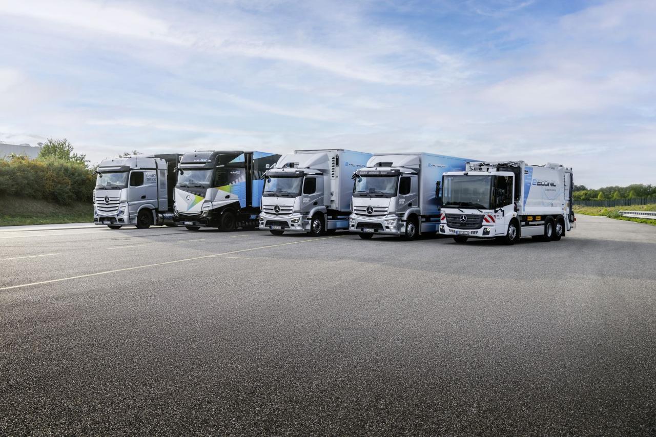 Daimler Truck mit neuen E-Modellen in Richtung Elektromobilität