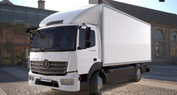 ENGINIUS: Wasserstoff-LKW auf Basis Mercedes-Benz Atego