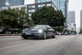 Porsche Taycan mit Reichweiten-Update im Modelljahr 2023