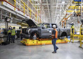 Ford Produktion des E-Pickup-Truck F-150 Lightning wieder aufgenommen